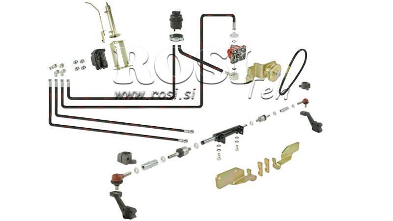 HYDRAULIKLENKUNG HYDROSTATISCHER SATZ URSUS C330 - VORDERZYLINDER