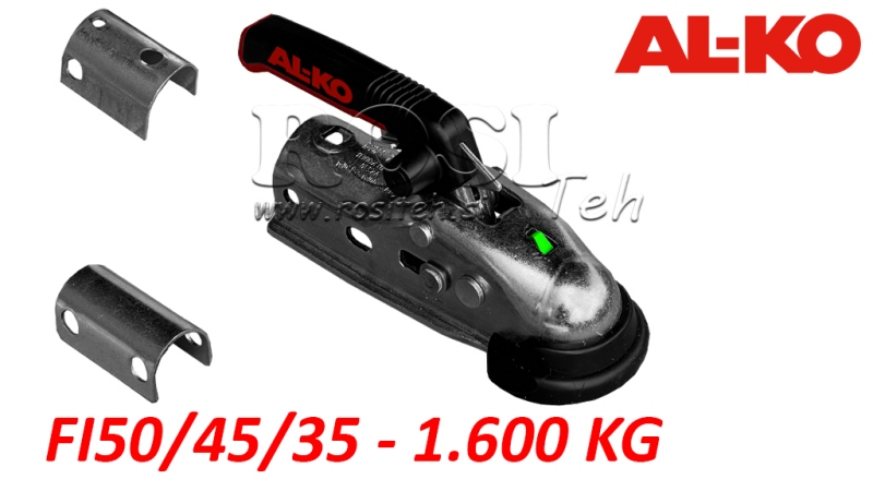 ABNEHMBARER ZUGHAKEN AL-KO AK-161 FÜR AUTOTRAILER GERUNDETE Φ50-45-35 1.600KG
