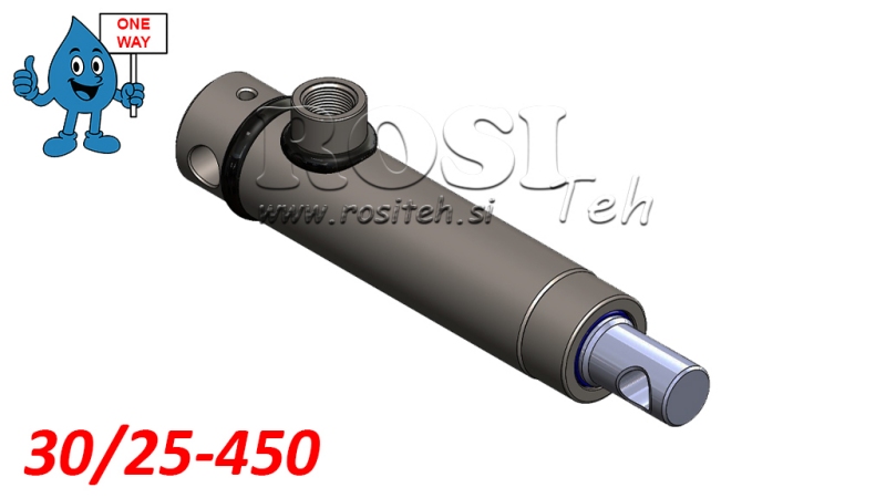 HYDRAULIKZYLINDER MONO 30/25-450