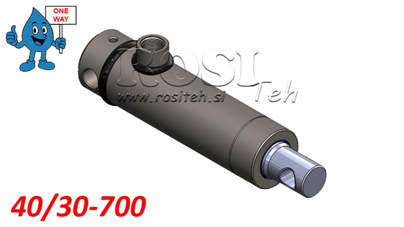 HYDRAULIKZYLINDER MONO 40/30-700