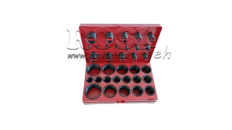 SET AUS GUMMI-DICHTUNGEN (419 Stk)