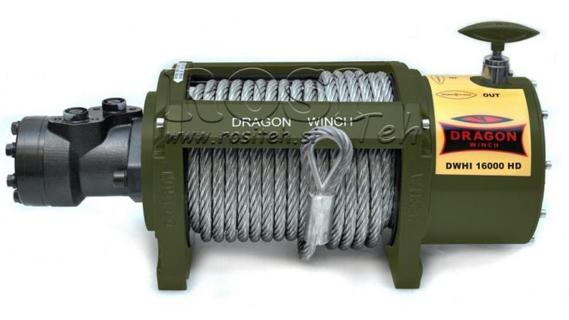 HYDRAULISCHE WINCH DWHI 16000 HD - 7257 kg