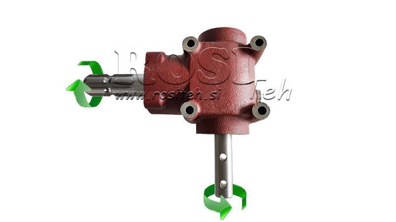 WINKELREDUZIERER L-155J 1: 1.14 (16HP-12kW)