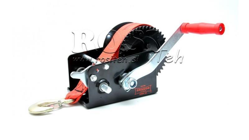 HANDWINDEN DWK 25 V - 1133 kg - SYNTHETISCHER GURT