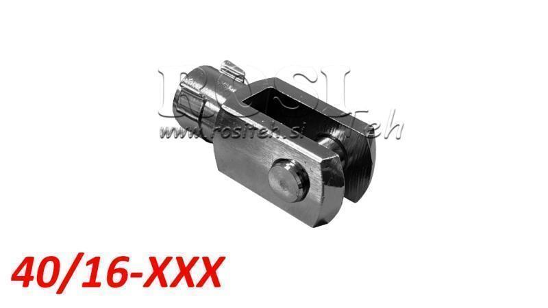 CI-BEFESTIGUNG FÜR PNEUMATISCHEN ZYLINDER PCAS40/16 (M12x1.25) CLIP