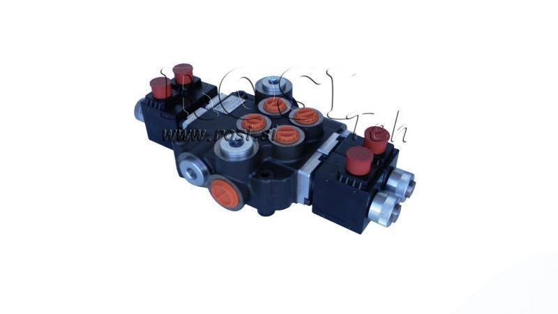 HYDRAULINEN VENTTIILI 2xZ80 12V DC