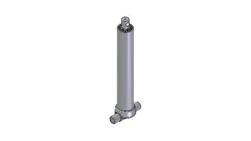 2538F -TELESCOPIC ZYLINDER UNTERE – LOCH 3 GRAD HUB 1490 FI 95
