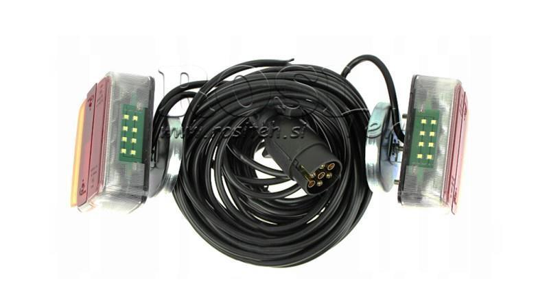 LED TAKA VALOT MAGNEETTIKAAPELILLA