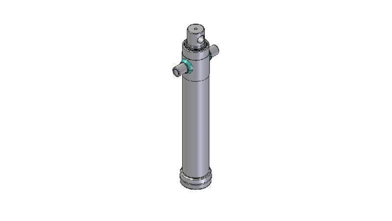 3026F -TELESKOPZYLINDER STANDARD/BOHRUNG 2 STUFEN HUB 995 DURCHMESSER 95