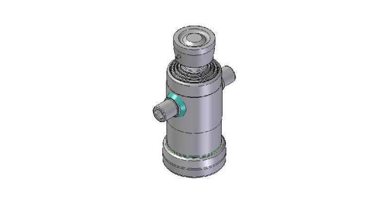 3041S -TELESKOPZYLINDER STANDARD/KUGEL 4 STUFEN HUB 670 DURCHMESSER 124