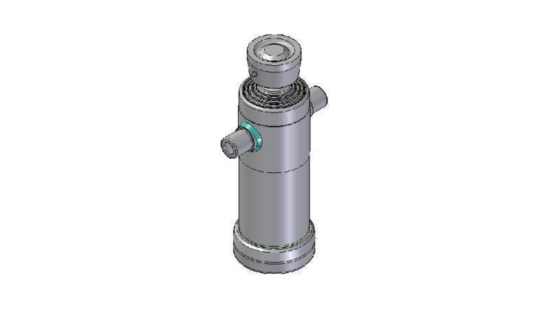 3044S -TELESCOPIC ZYLINDER STANDARD/KUGEL 4 STUFEN HUB 1050 DURCHMESSER 124
