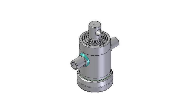 3060F -TELESCOPIC ZYLINDER STANDARD/LOCH 4 STUFEN HUB 500 DURCHMESSER 112