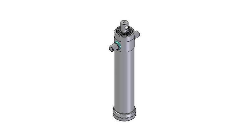 3069F -TELESCOPIC ZYLINDER STANDARD/LOCH 4 STUFEN HUB 1990 DURCHMESSER 112