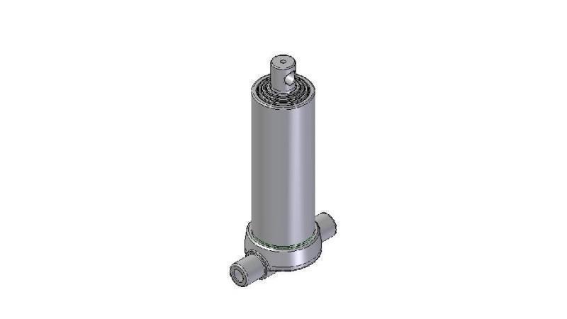 3565F -TELESCOPIC ZYLINDER UNTERE – LOCH 4 GRAD HUB 1060 FI 112
