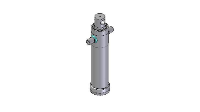 4024F -TELESKOPZYLINDER STANDARD/BOHRUNG 2 STUFEN HUB 795 DURCHMESSER 106