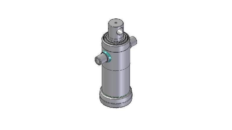 4032F -TELESCOPIC ZYLINDER STANDARD/LOCH 3 STUFEN HUB 788 DURCHMESSER 124