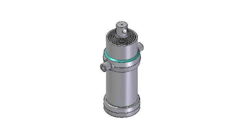4062F -TELESKOPZYLINDER STANDARD/LOCH 6 STUFEN HUB 2945 FI 190