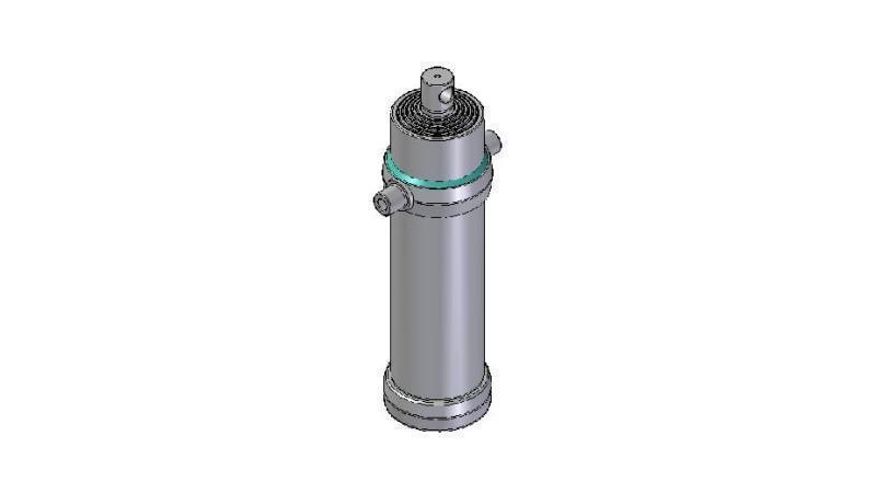 4065F -TELESCOPIC ZYLINDER STANDARD/LOCH 6 STUFEN HUB 3765 DURCHMESSER 190