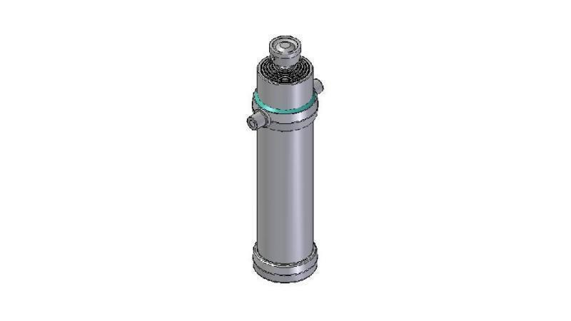 4066S -TELESCOPIC CYLINDER STANDARD/BALL 6 STUFEN HUB 4185 DURCHMESSER 190