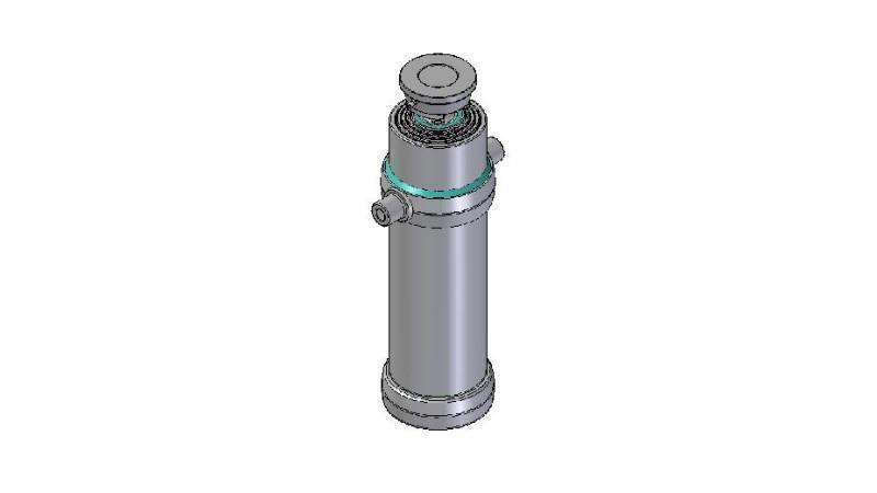 4084S -TELESCOPIC CYLINDER STANDARD/BALL 4 STUFEN HUB 2190 DURCHMESSER 190