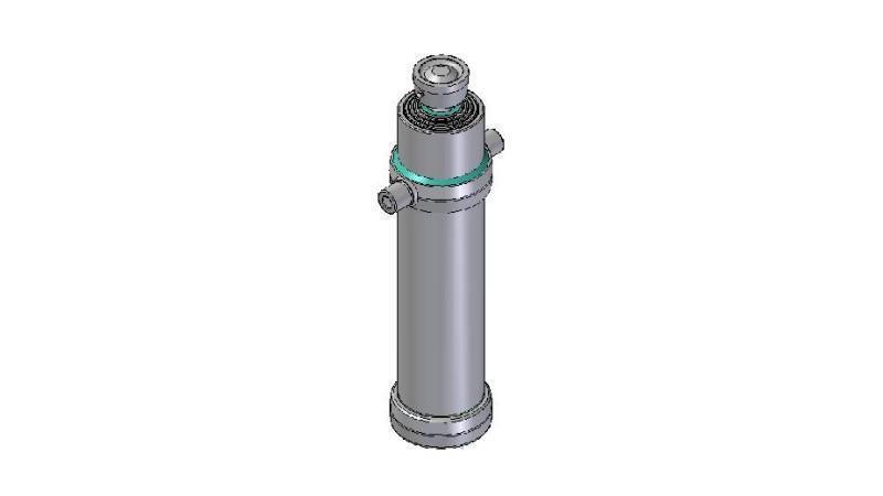 4090S - TELESCOPIC CYLINDER STANDARD/PALLON 4 VAIHEITA ISKU 2510 HALKAISU 170