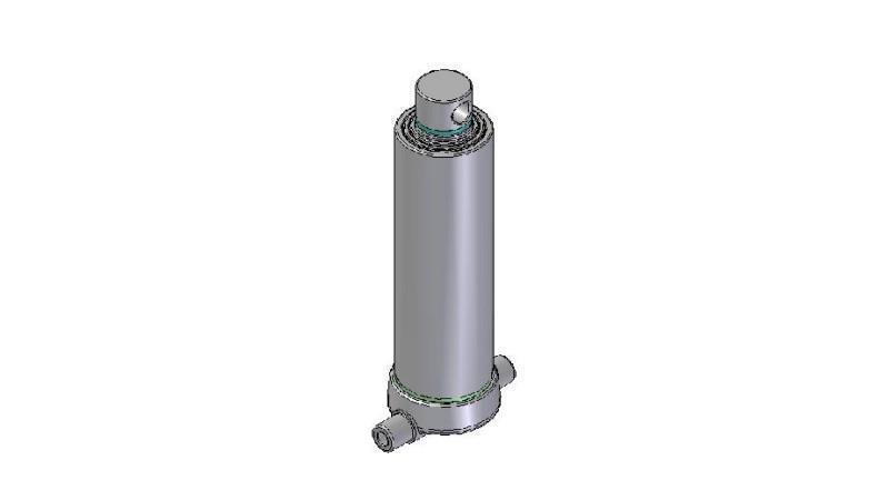 4535F -TELESCOPIC ZYLINDER UNTERE – LOCH 3 GRAD HUB 1283 FI 124