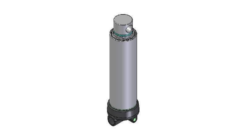 4623F -TELESCOPIC CYLINDER HOLE - LOCH 2 STUFEN REISE 695 FI 124