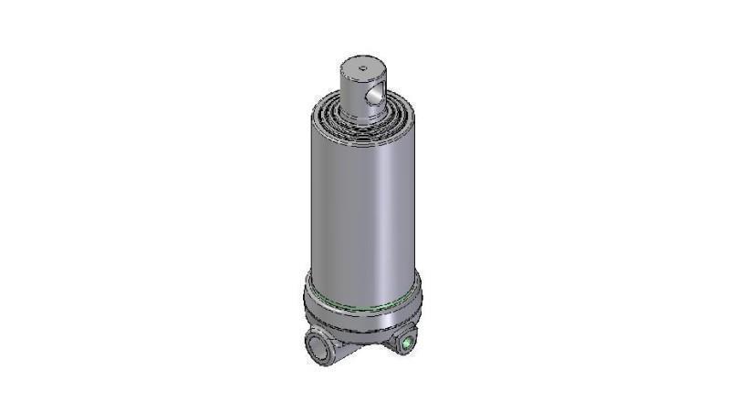 4671F -TELESCOPIC ZYLINDER LOCH - LOCH 4 GRAD HUB 970 FI 170