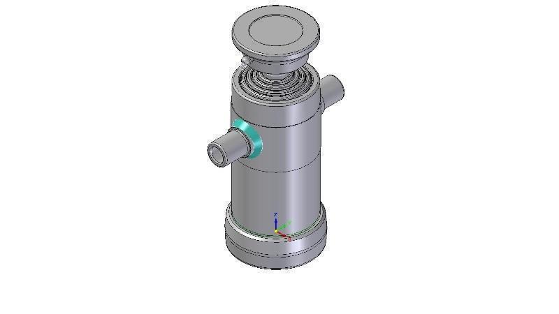5020S -TELESKOPZYLINDER STANDARD/KUGEL 5 STUFEN HUB 680 DURCHMESSER 112