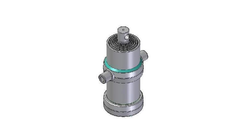 6021F -TELESKOPSKI CILINDER STANDARD/LUKNJA 6 STOPENJ HOD 1765 FI 170