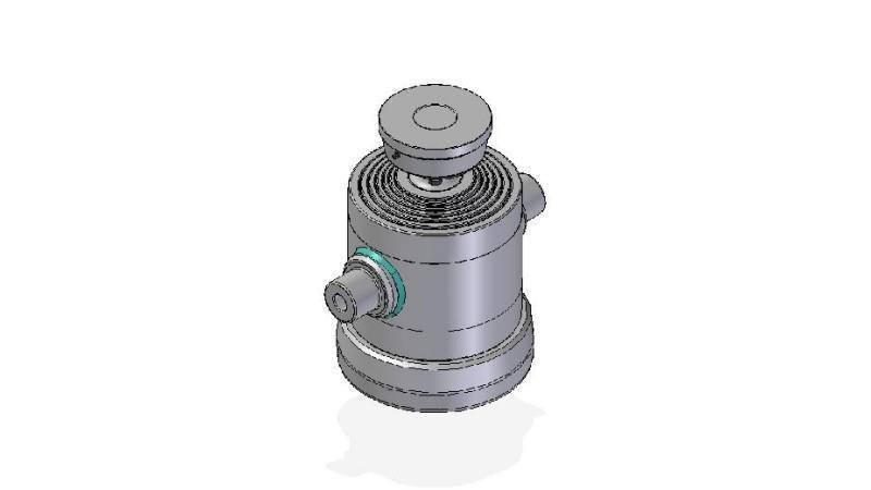 6030S -TELESCOPIC ZYLINDER STANDARD/KUGEL 6 STUFEN HUBLÄNGE 1335 DURCHMESSER 270