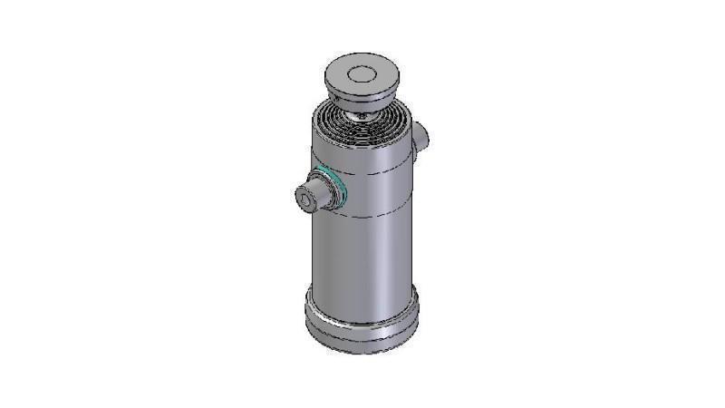 6067S - TELESCOPIC CYLINDER STANDARD/PALLON 6 VAIHEITA ISKU 2820 HALKAISIJA 240