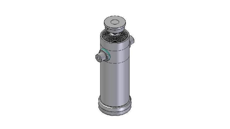 6069S -TELESCOPIC ZYLINDER STANDARD/KUGEL 6 STUFEN HUB 3520 DURCHMESSER 240