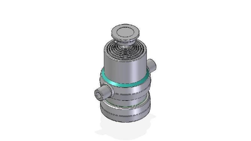 7006S - TELESCOPINEN SYLINTERI STANDARD/PALLON 7 VAIHEEN ISKU 1360 HALKAISIJA 170
