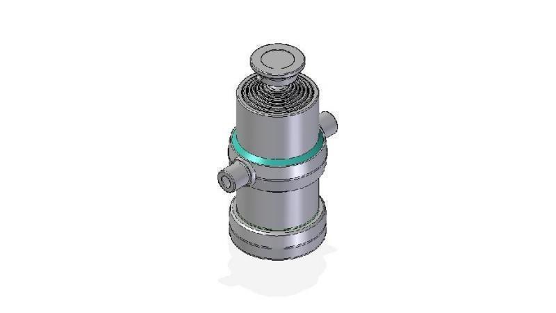 7008S - TELESCOPIC CYLINDER STANDARD/PALLON 7 VAIHEITA ISKU 1815 HALKAISU 170