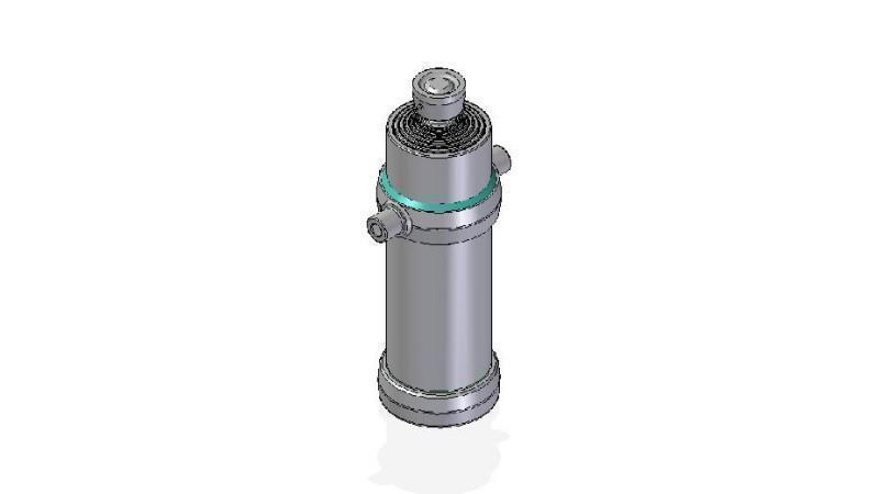 7022S - TELESCOPINEN SYLINTERI STANDARD/PALLON 7 VAIHEEN MATKA 3445 HALKAISIJA 190