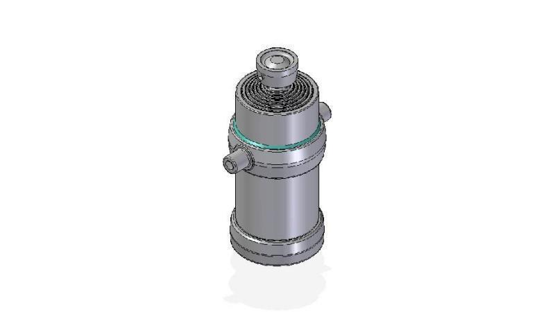 7053S - TELESCOPIC CYLINDER STANDARD/BALL 7 STAGES STROKE 2555 DIAMETER 215
