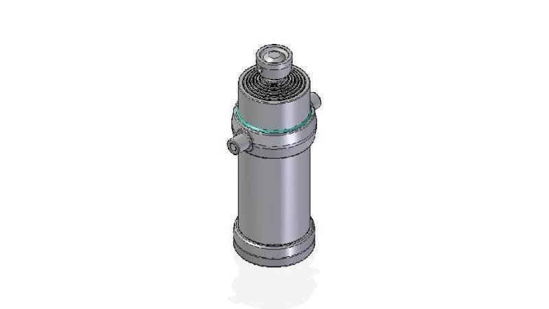 7055S - TELESCOPIC CYLINDER STANDARD/PALLON 7 VAIHEITA ISKU 3395 HALKAISIJA 215
