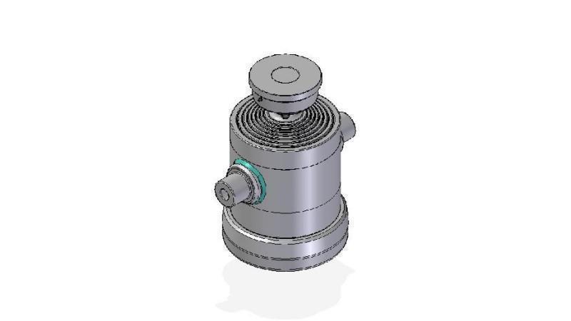 7060S -TELESCOPIC CYLINDER STANDARD/BALL 7 STUFEN HUB 1582 DURCHMESSER 270