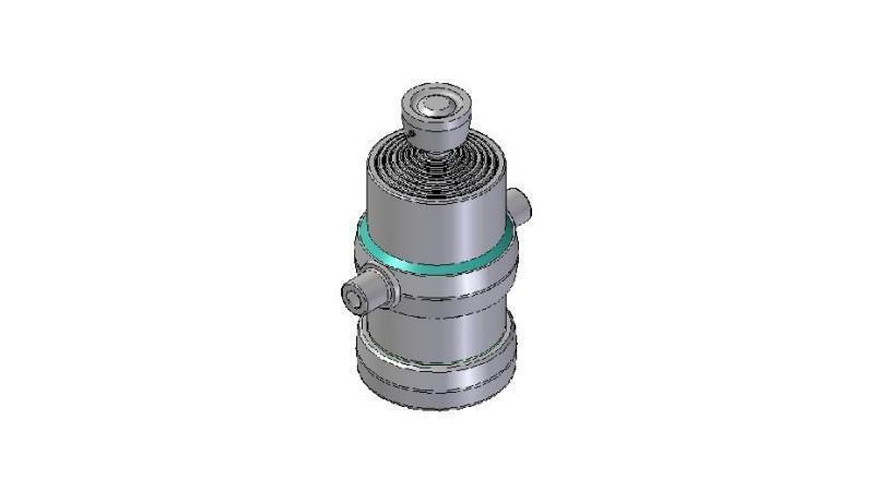 8004S - TELESCOPIC SYLINTERI STANDARD/PALLON 8 VAIHEEN MATKA 1940 HALKAISIJA 190
