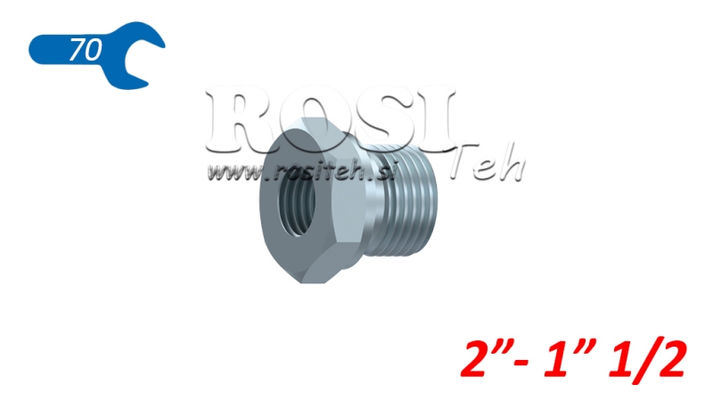 HYDRAULIKADAPTER MÄNNLICH-WEIBLICH 2-1 1/2