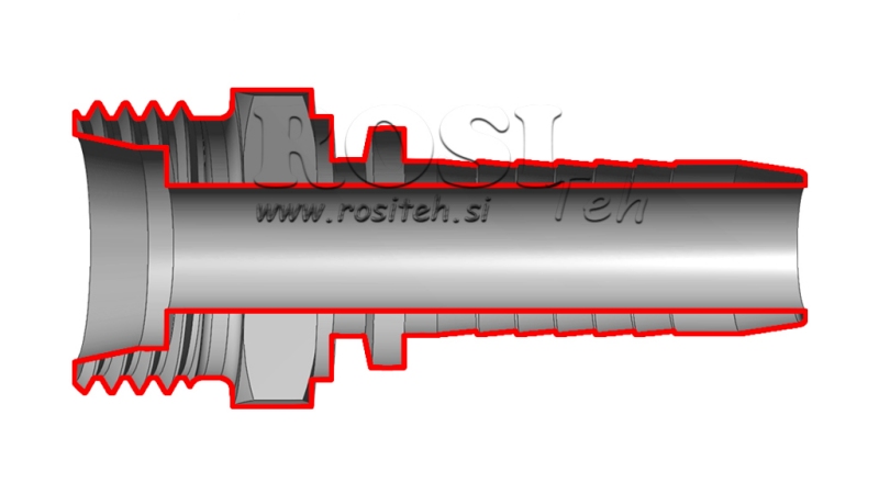 HIDRAVLIČNI PRIKLJUČEK CES 20 S MOŠKI DN16-M30x2