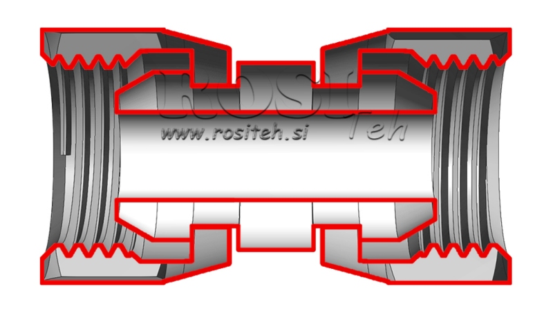 HYDRAULISCHE DREHENDE DOPPELMUTTER 2