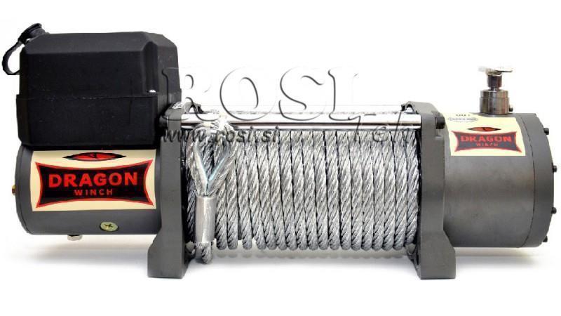 12 V ELEKTRISCHER WINSCH DWT 14000 HD - 6350 kg