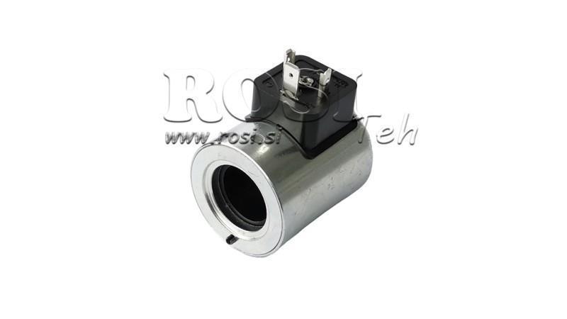 ELEKTROMAGNETISCHE SPULE 12V DC FÜR CETOP-VENTIL - fi 30mm-53mm 29W