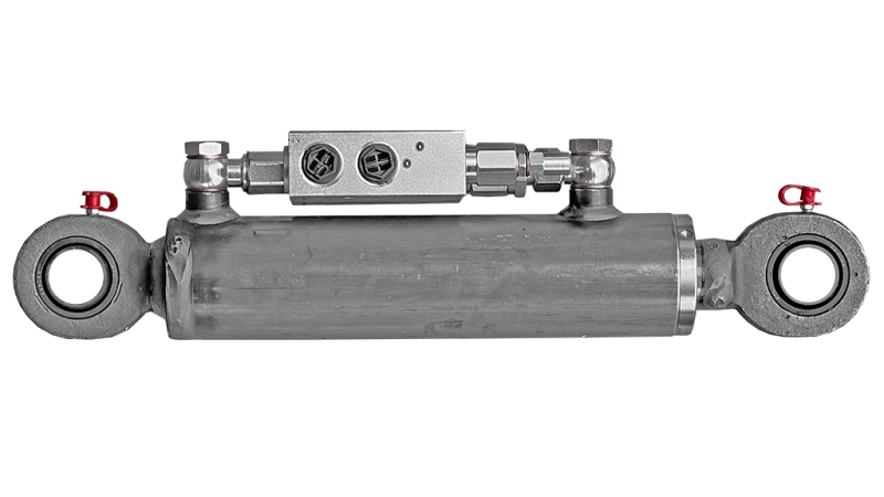 HYDRAULIKZYLINDER 60/40-180 MIT PFLUGWENDEVENTIL - ERDEPFLUG