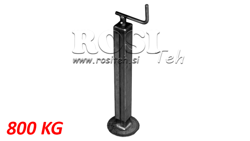 GEWINDESTÜTZBEIN (HÖHE 760mm - HUB 430mm) 800KG