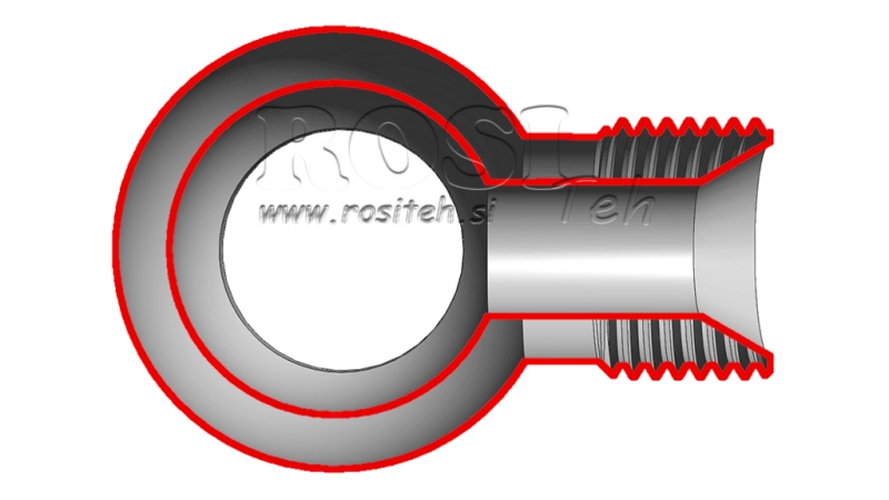 HYDRAULIK AUGENANSCHLUSS 1/2-1/2