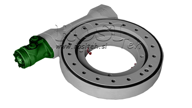 WORM GEAR ROTARY DRIVE SERIES WE HP WE12-79-25H-R