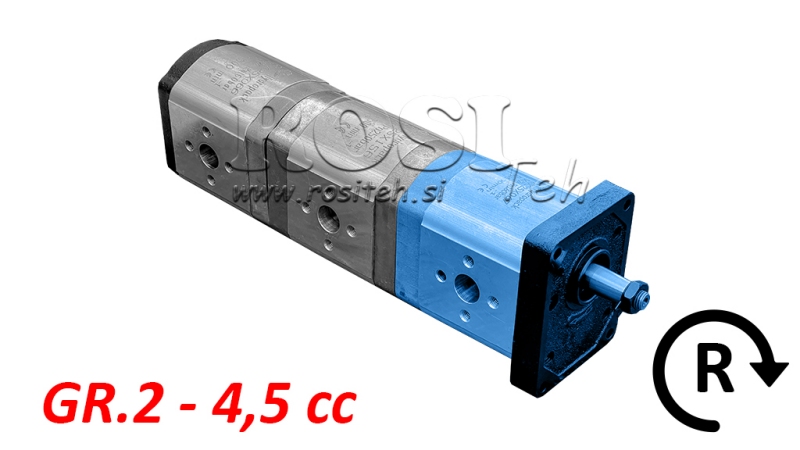 HYDRAULIK PUMPE 20C4,5X067 FRONT GR.2 4,5 CC RECHTS